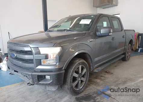 2015 Ford F-150 Lariat из США, поврежденный, VIN 1FTEW1EF2FFB78716